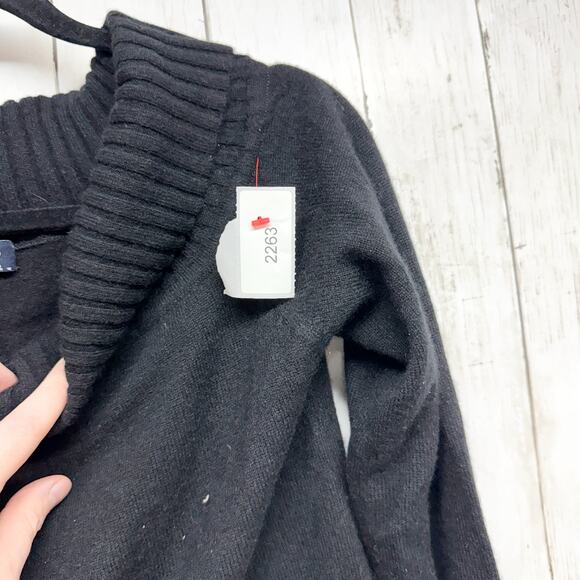 Vintage Walt Disney Sweater Women Sz Medium Black Graphic Long Sleeve Turtleneck - Picture 4 of 7